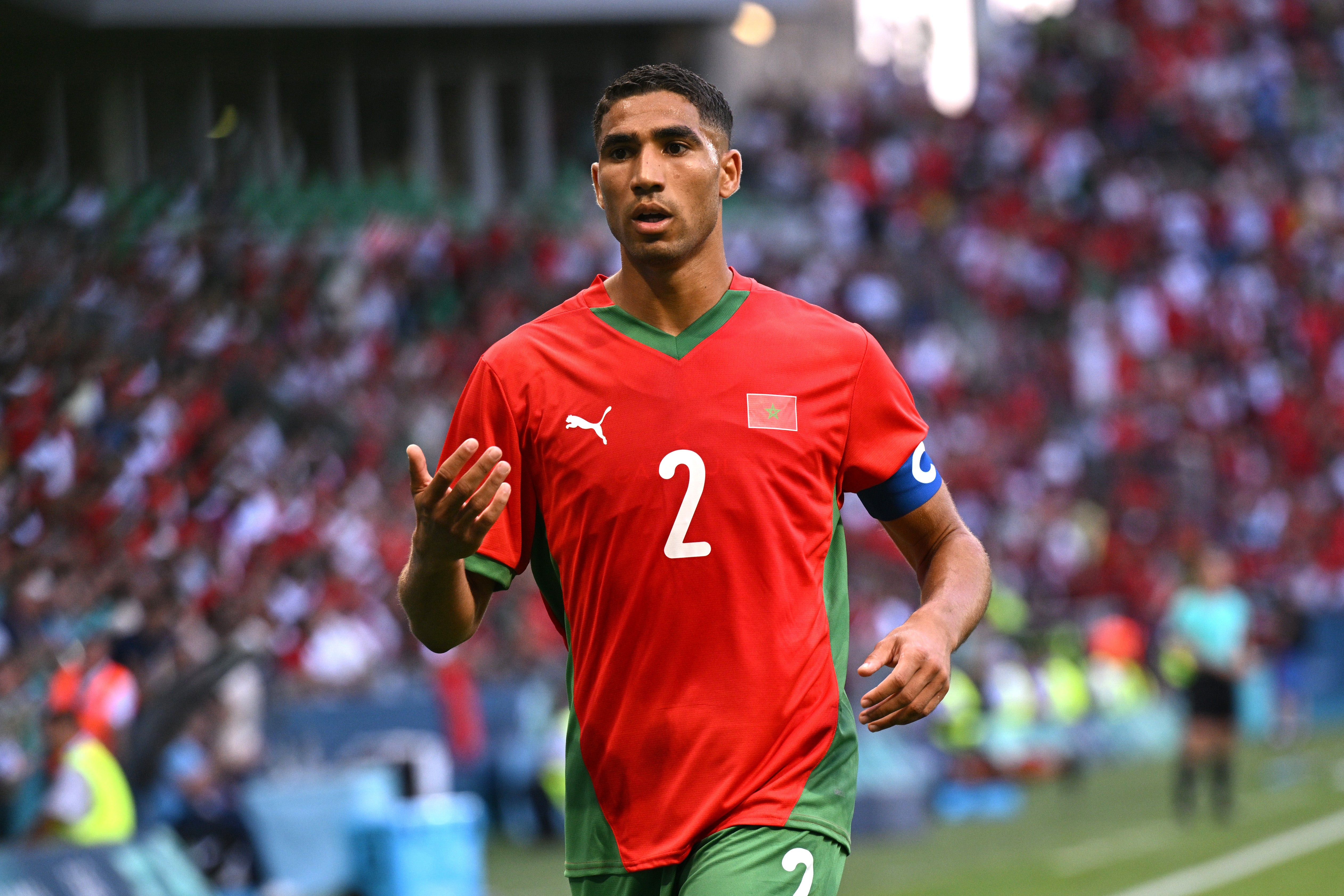 Achraf Hakimi regresa de una lesión de tobillo y será clave para las esperanzas de Marruecos