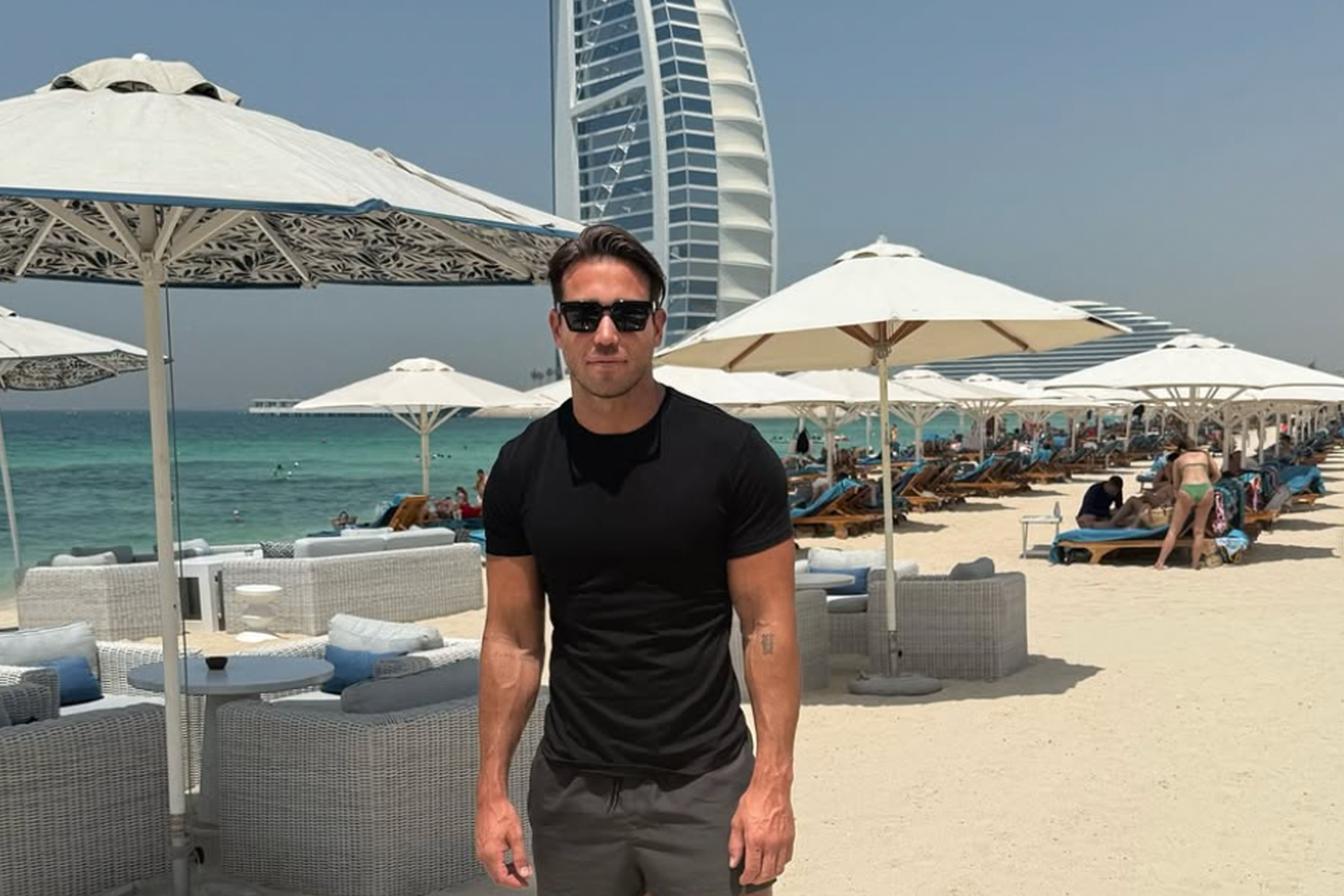 James Lock, of ‘The Only Way is Essex’ fame, in Dubai