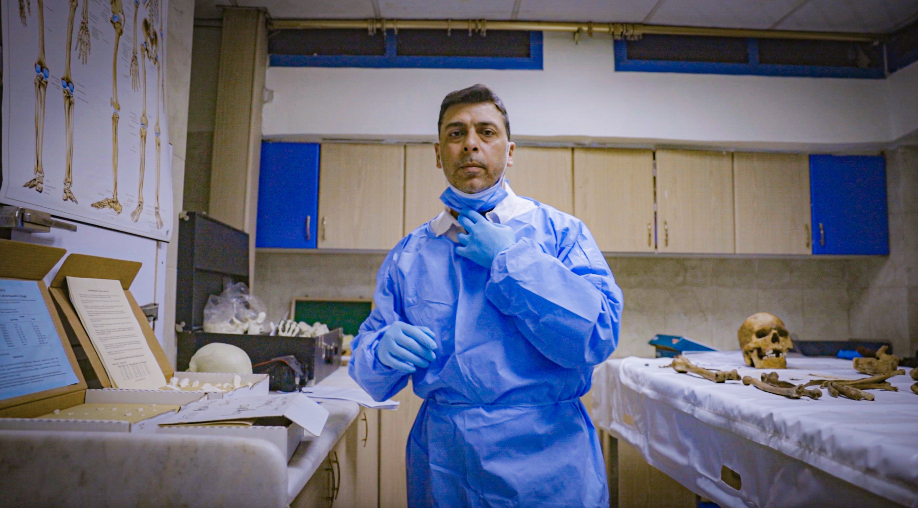 <p>Forensic dentist Harouni starts the painstaking task of identifying Syria’s dead</p>