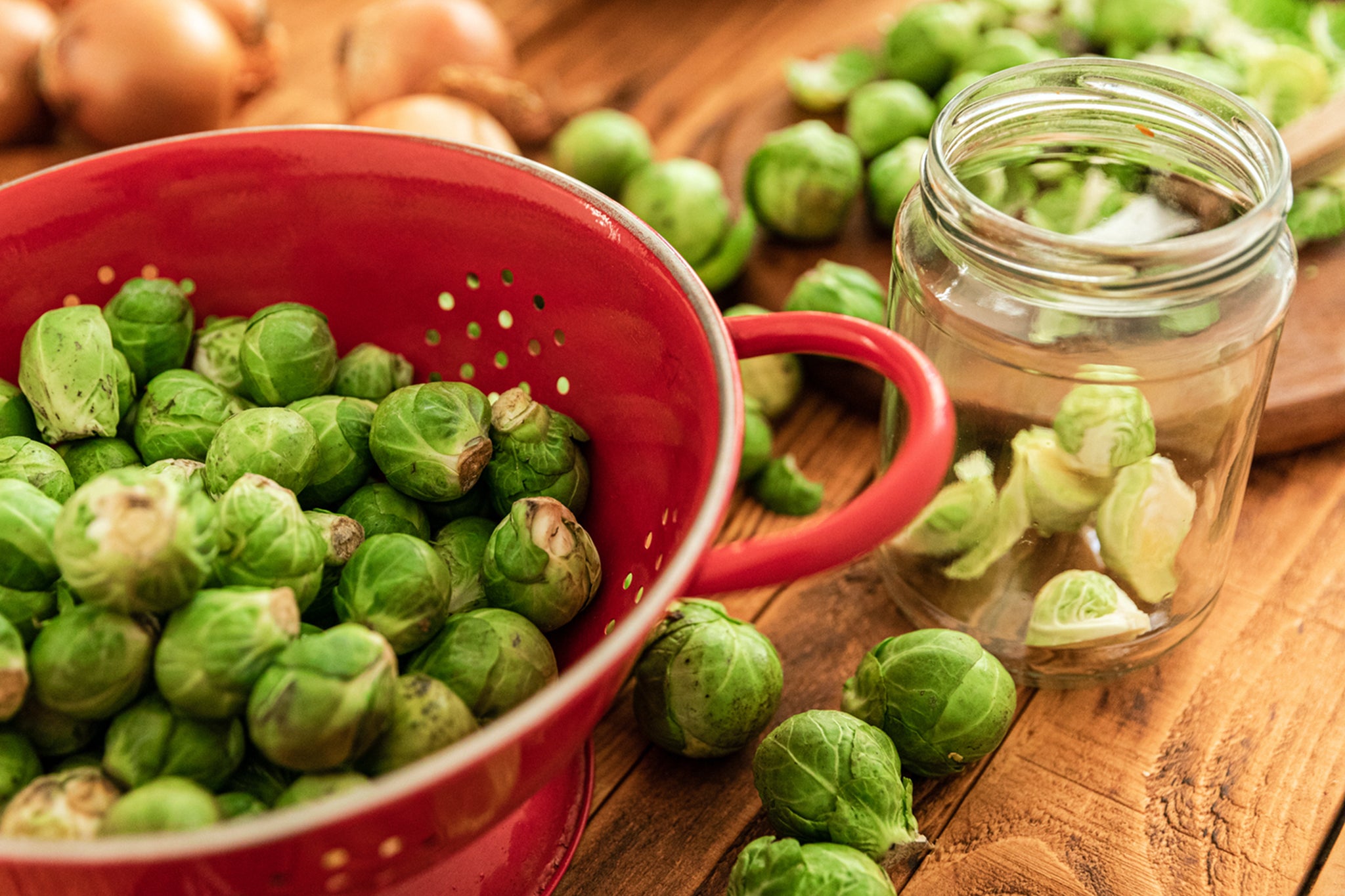 Twenty-five per cent of the annual sprout sales take place in the two weeks before Christmas