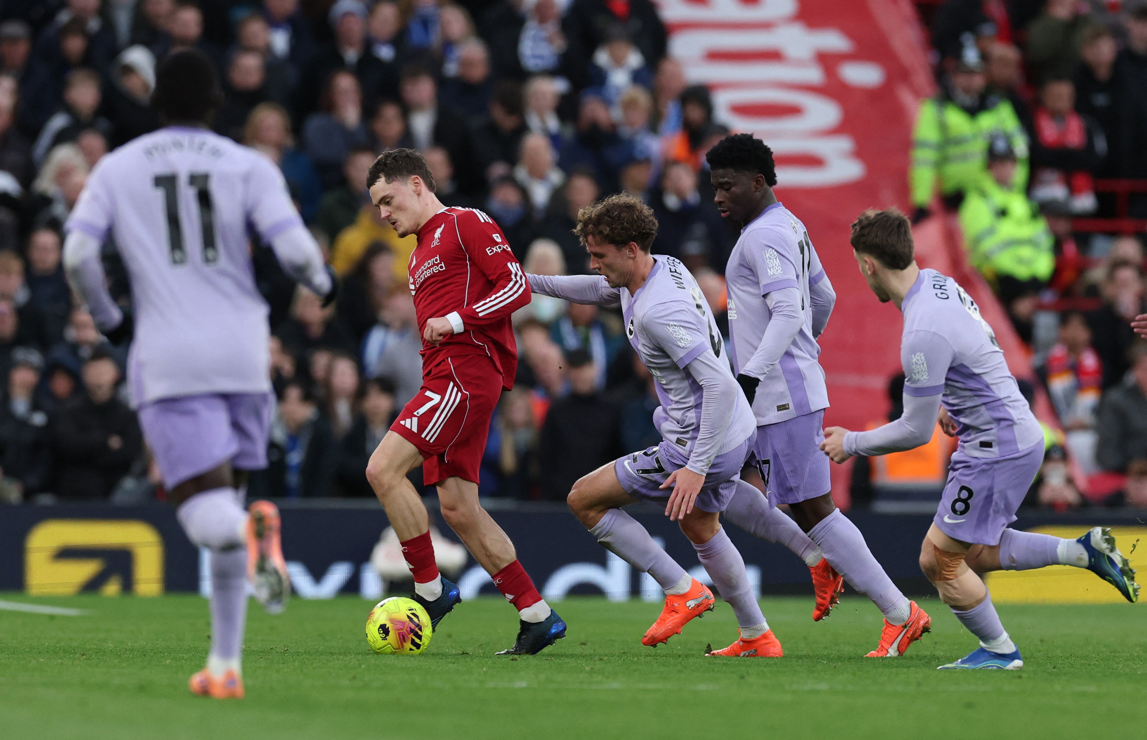 Slot on Wirtz: ‘It takes a lot of effort for him to play in this intensity, but he is getting used to it’