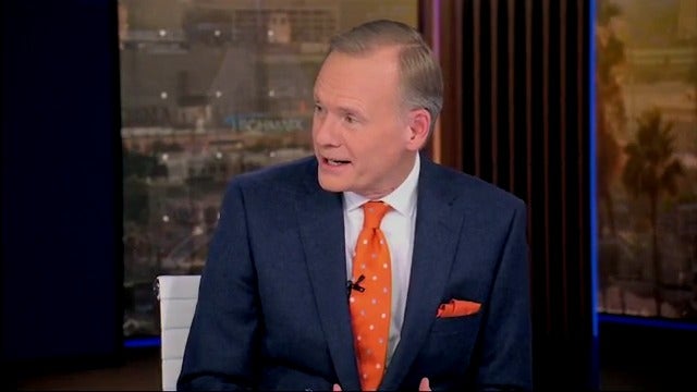 <p>John Dickerson struggled to hold back tears Thursday night as he said goodbye to his on-air partner Maurice DuBois during their final broadcast together.</p>