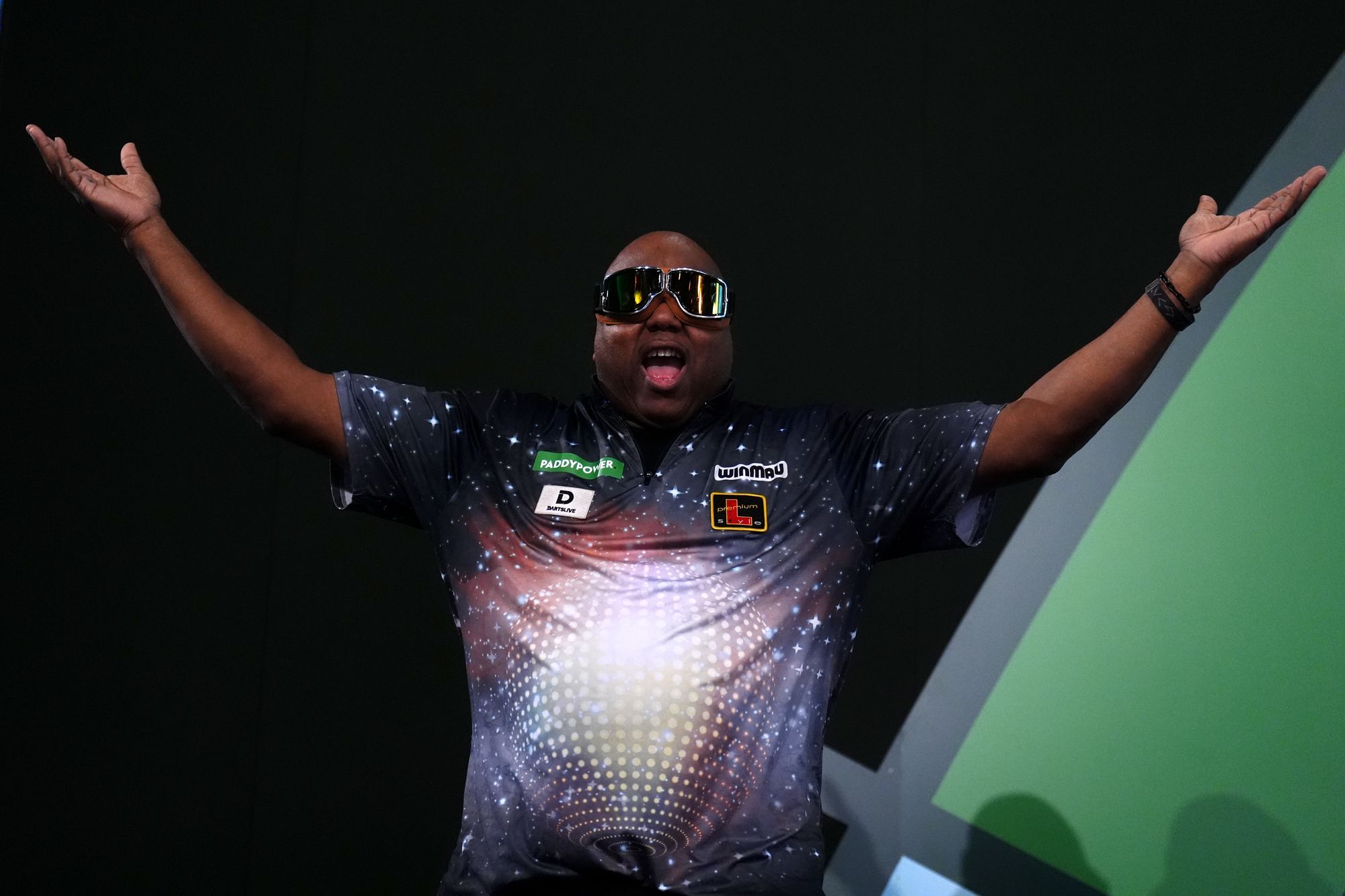 Leonard Gates danced his way through to the second round