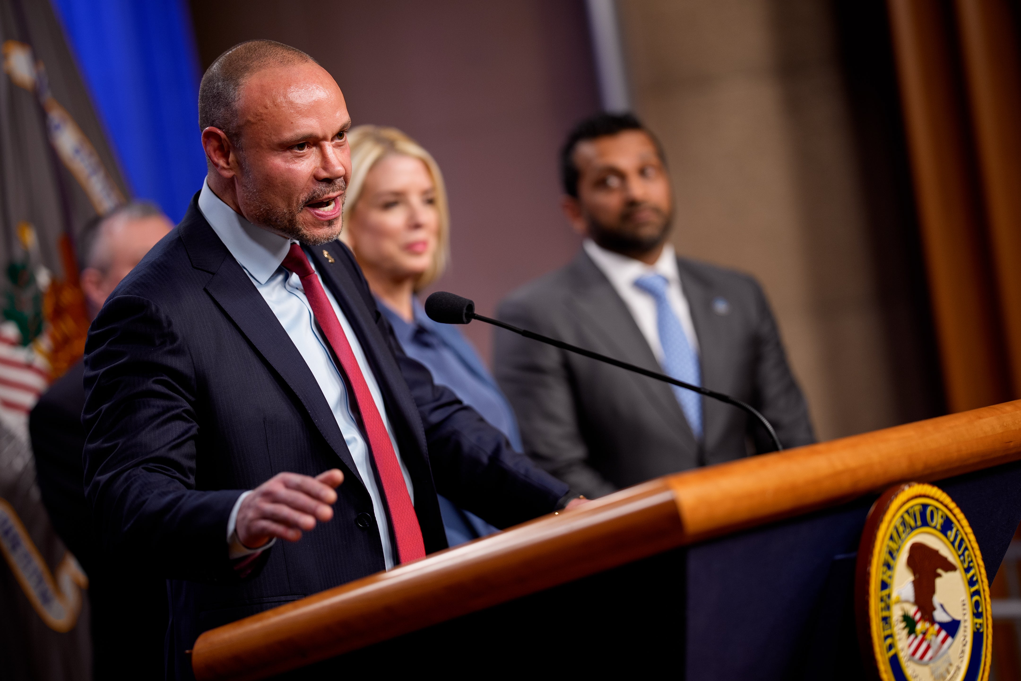 Deputy FBI director Dan Bongino allegedly threatened to resign over the Justice Department’s decision against disclosing Epstein documents after Attorney General Bondi and FBI director Patel released a memo saying no further disclosures were ‘warranted’