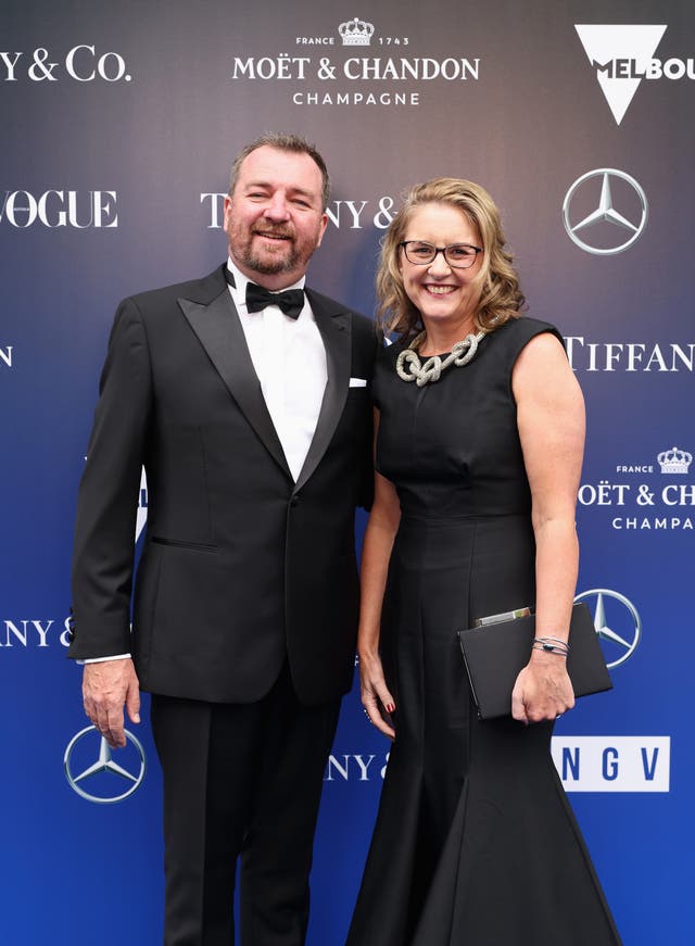 <p>Jacinta Allan and husband Yorick Piper</p>