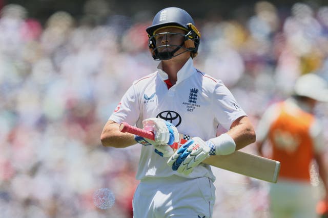 <p>England’s Ollie Pope suffered another blow with his confidence during the Ashes already at rock bottom </p>