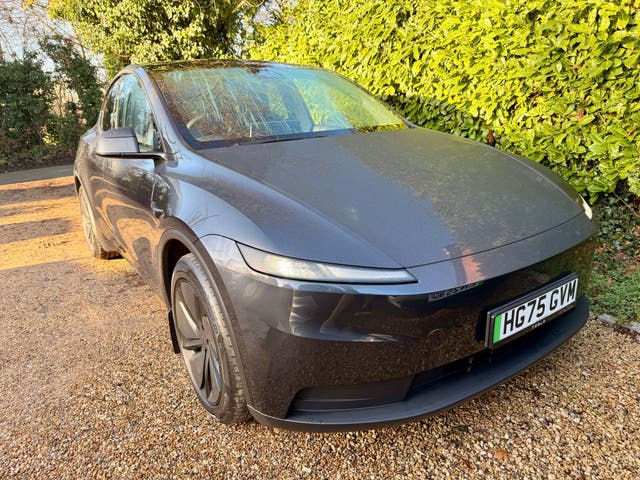 <p>Tesla's Model Y Standard does without the full-width light bar of other Model Ys – not a bad thing</p>
