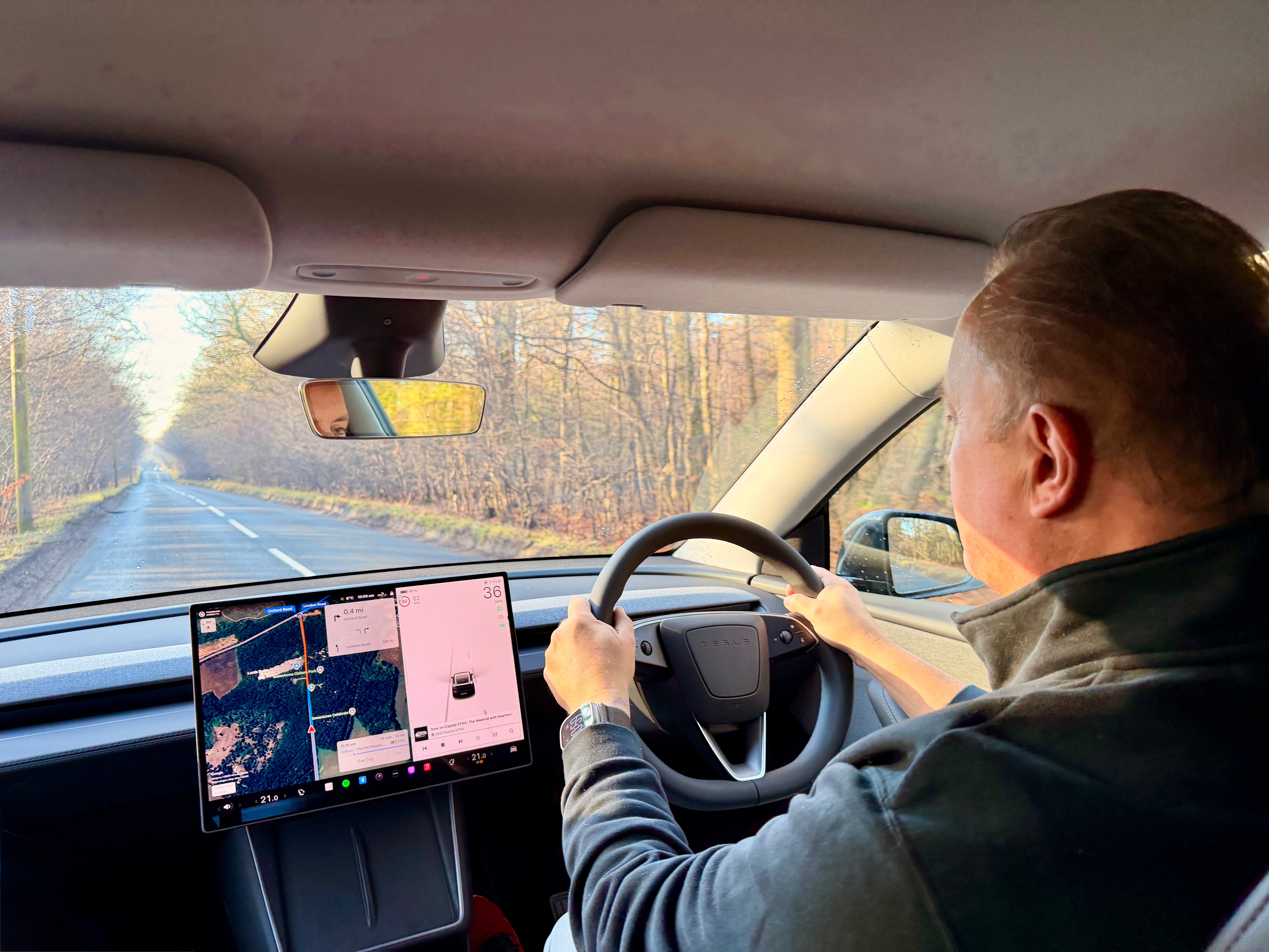 I drove the Tesla Model Y Standard on roads I know well near my home in South Buckinghamshire