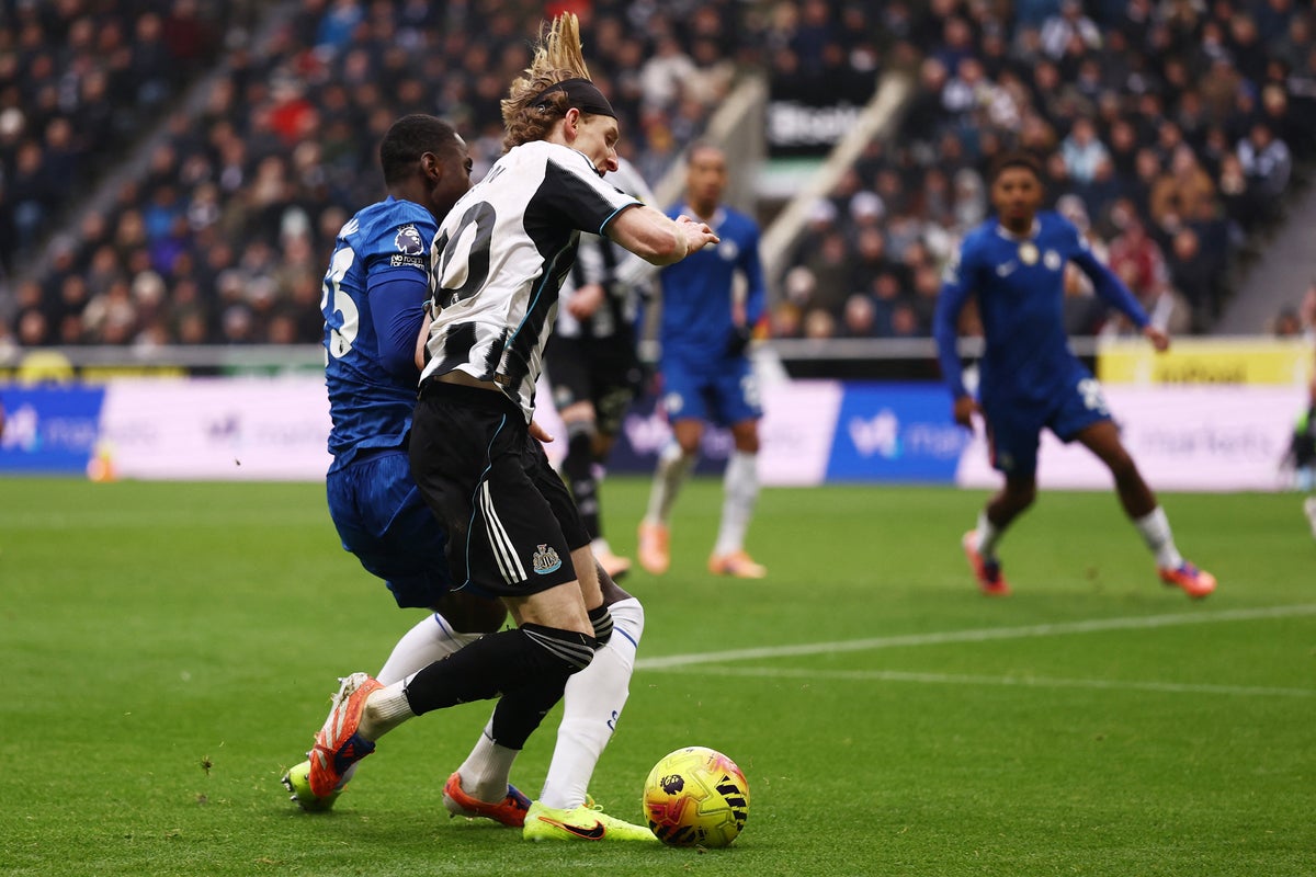 Newcastle contact PGMOL over &lsquo;stonewall&rsquo; penalty not given against Chelsea