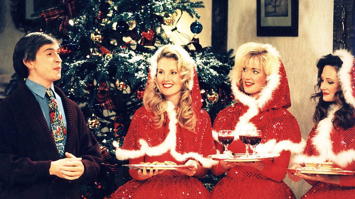 Partridge and his ‘Christmas crackers’ in ‘Knowing Me, Knowing Yule’