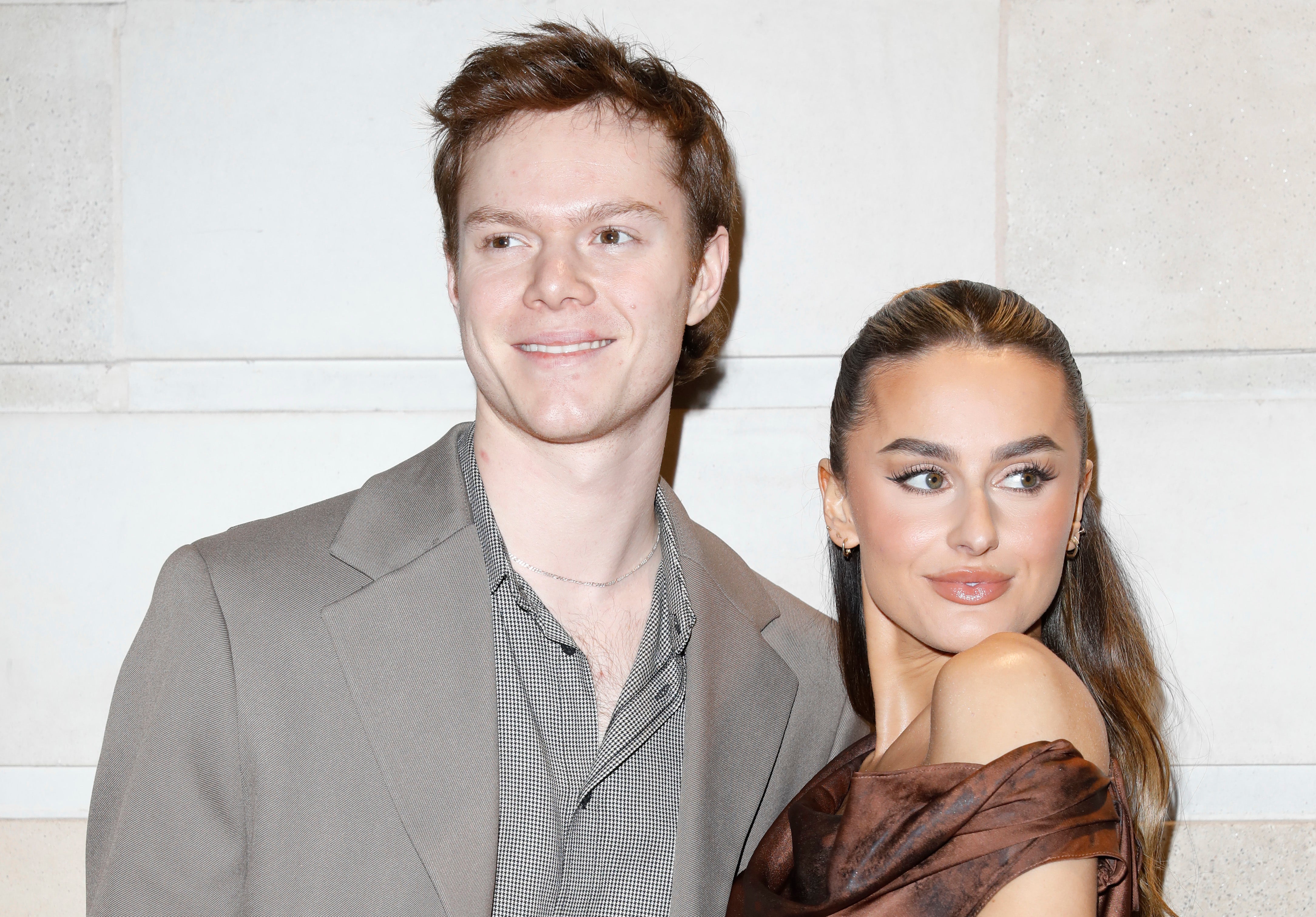 <p>Amber Davies thanked her family and boyfriend, Ben Joyce, for their support </p>