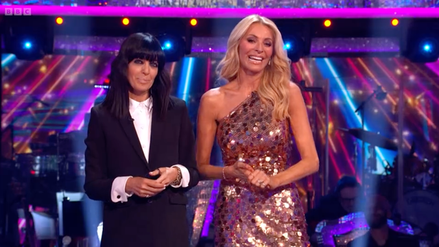 <p>Tess Daly (right) and Claudia Winkleman will host Strictly Come Dancing for the final time on Christmas Day</p>