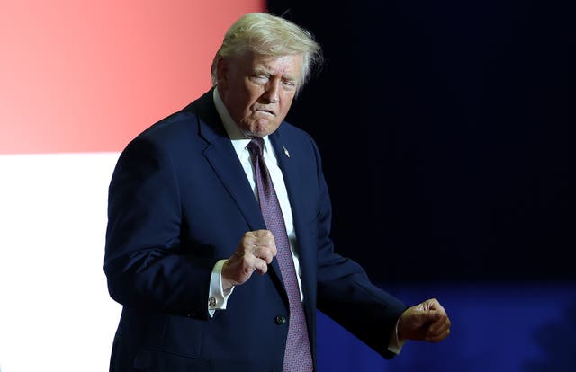 <p>Speaking in North Carolina Friday, Trump boasted about his demands that his own DOJ give him a massive payout after the previous administration launched federal investigations into him</p>