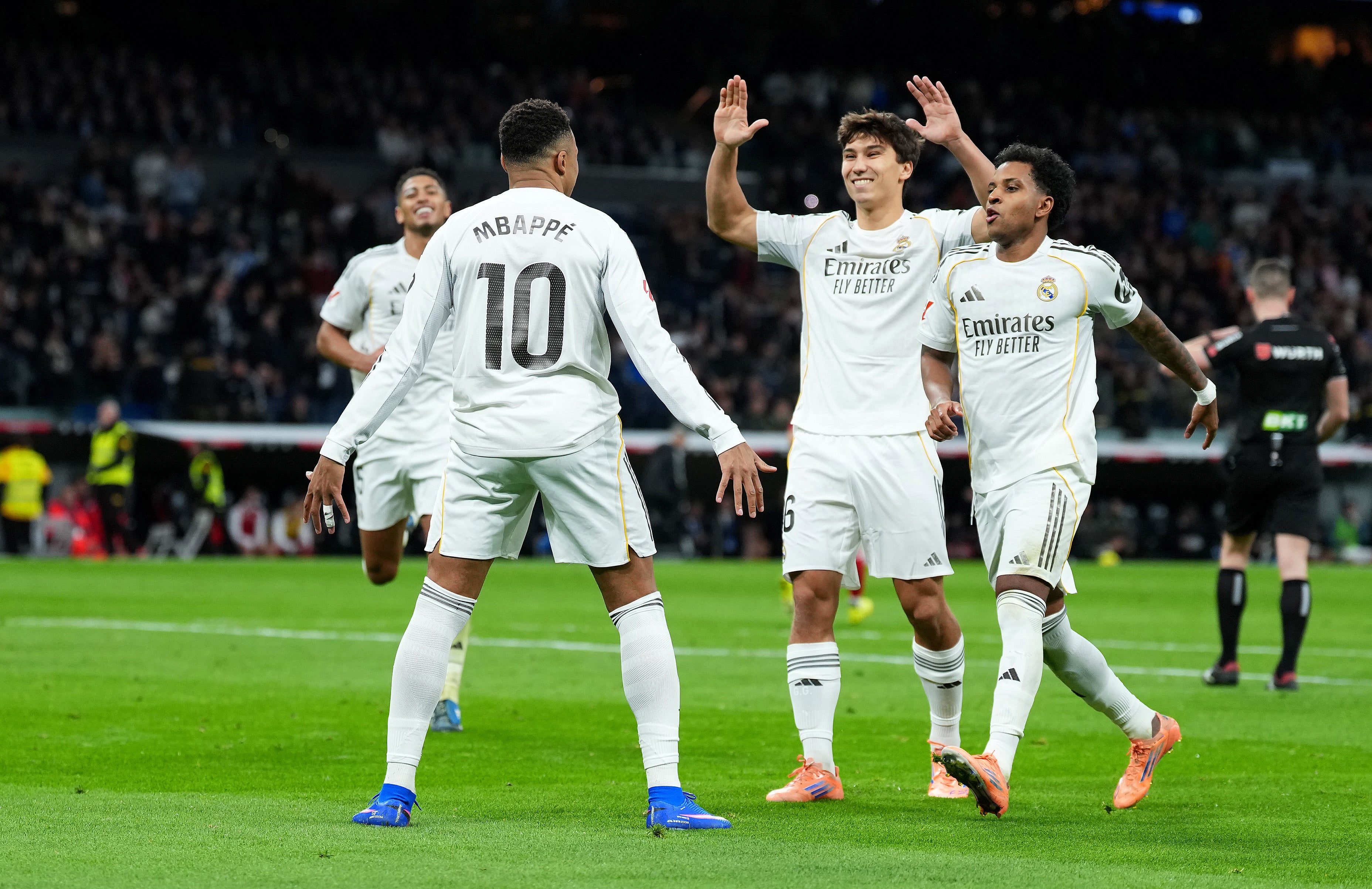 Kylian Mbappe imitates ‘idol’ Cristiano Ronaldo’s celebration after equalling Real Madrid record
