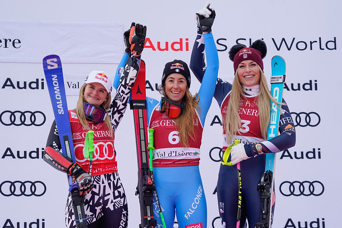 Lindsey Vonn seals back-to-back podiums as stunning comeback continues Lindsey Vonn seals back-to-back podiums as stunning comeback continues