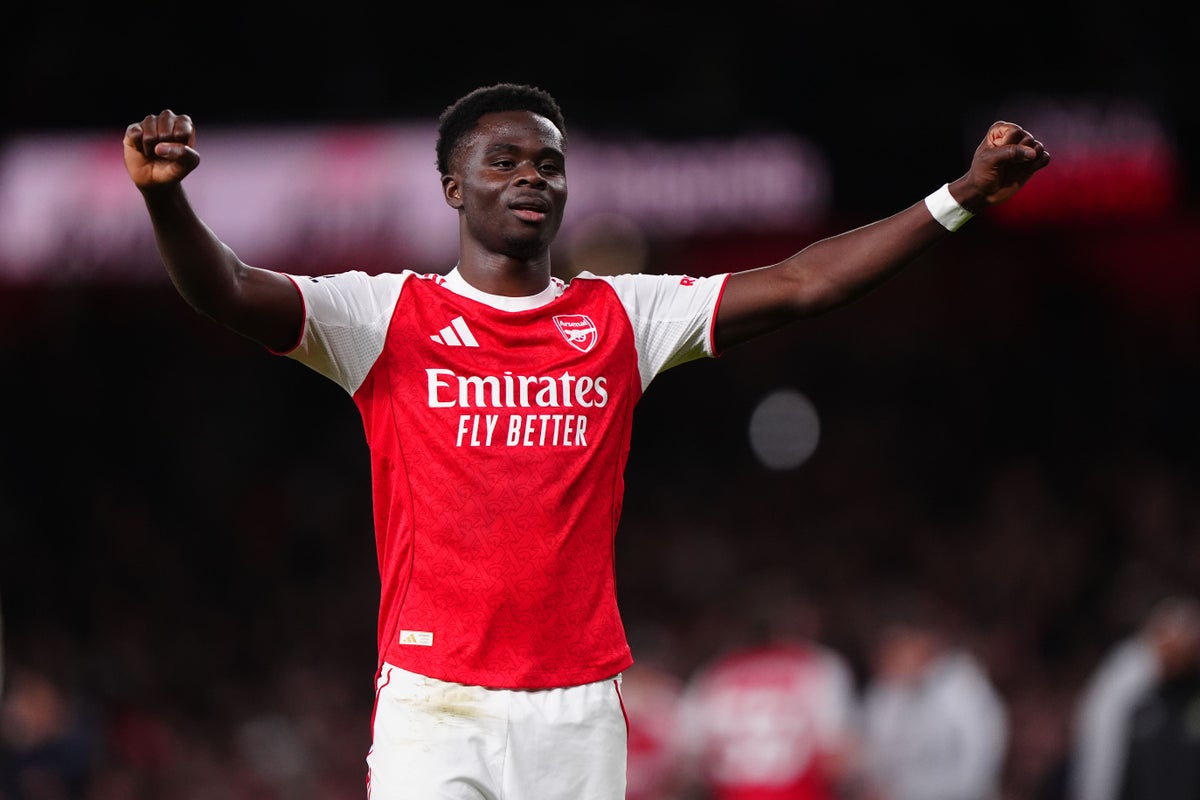 Bukayo Saka says Arsenal paying little attention to Man City’s pursuit of them
