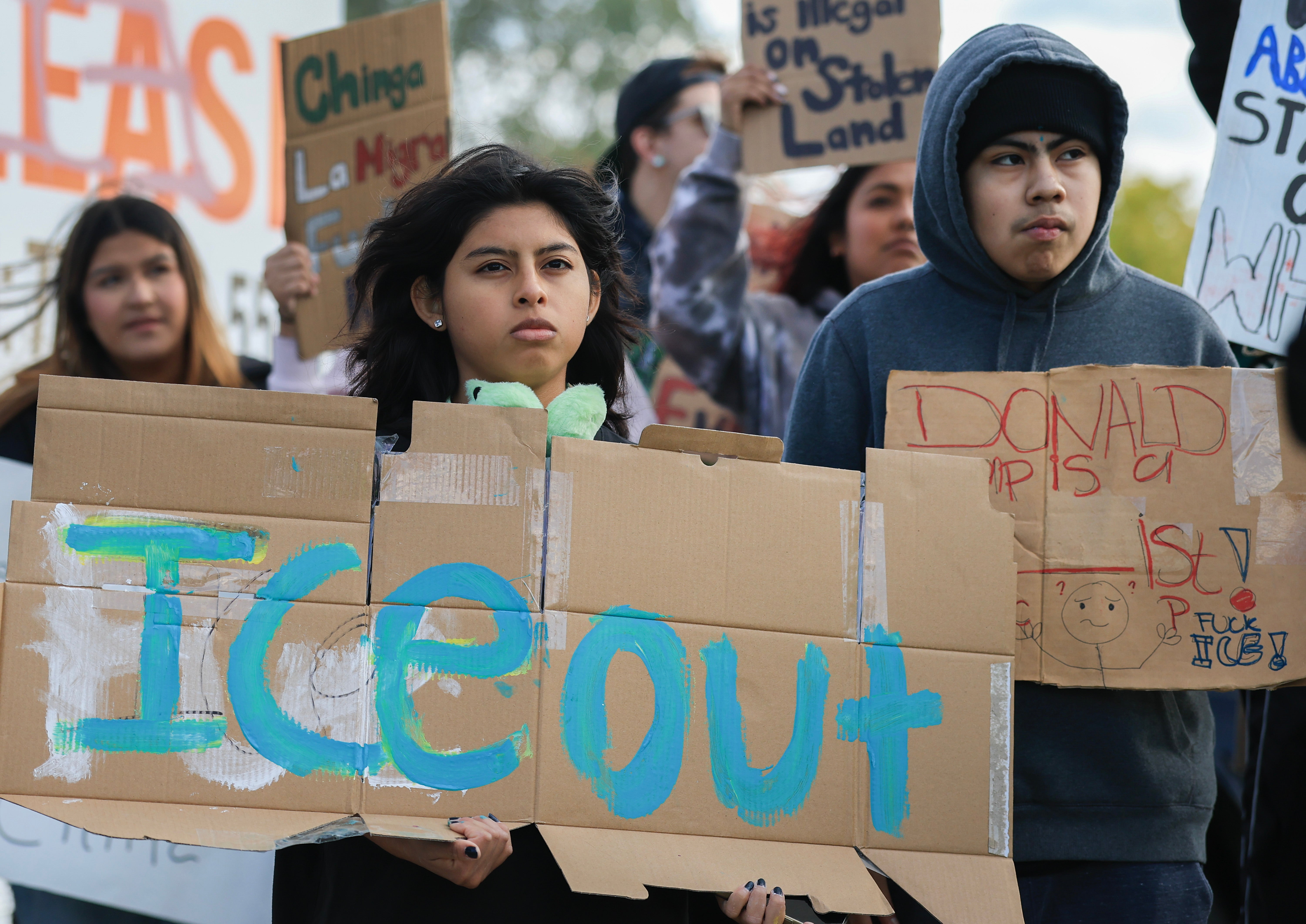 In addition to expanding enforcement actions, Trump has stripped hundreds of thousands of Haitian, Venezuelan and Afghan immigrants of temporary legal status