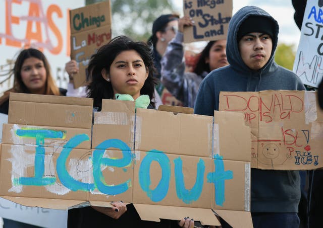 <p>In addition to expanding enforcement actions, Trump has stripped hundreds of thousands of Haitian, Venezuelan and Afghan immigrants of temporary legal status</p>