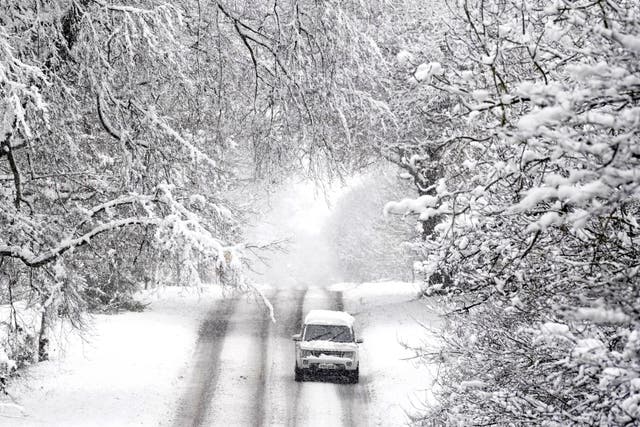 <p>The UK could usher in the new year with snow</p>