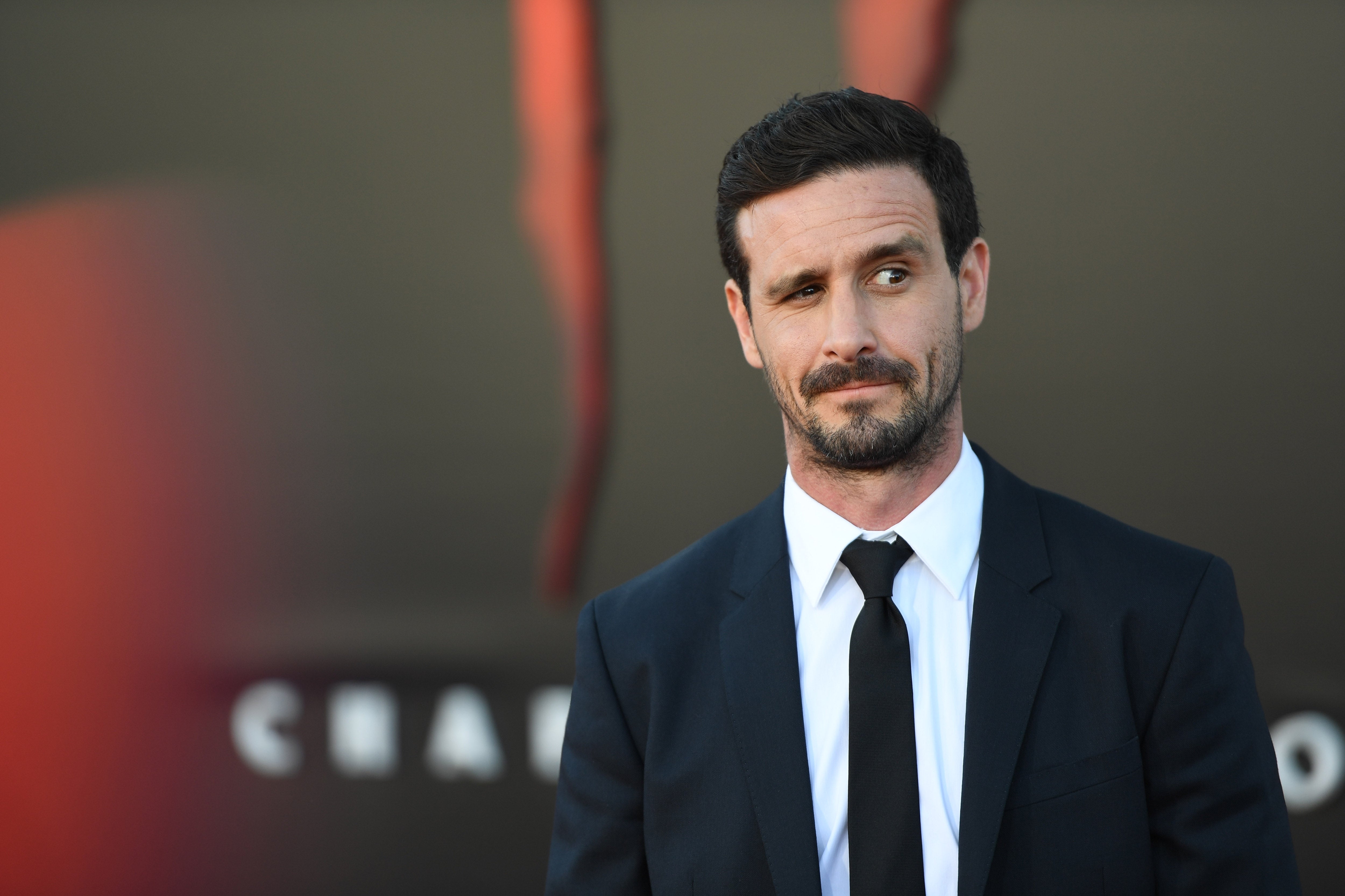 James Ransone is seen at the World premiere of It Chapter Two at the Regency Village theatre in Westwood, California on August 26, 2019