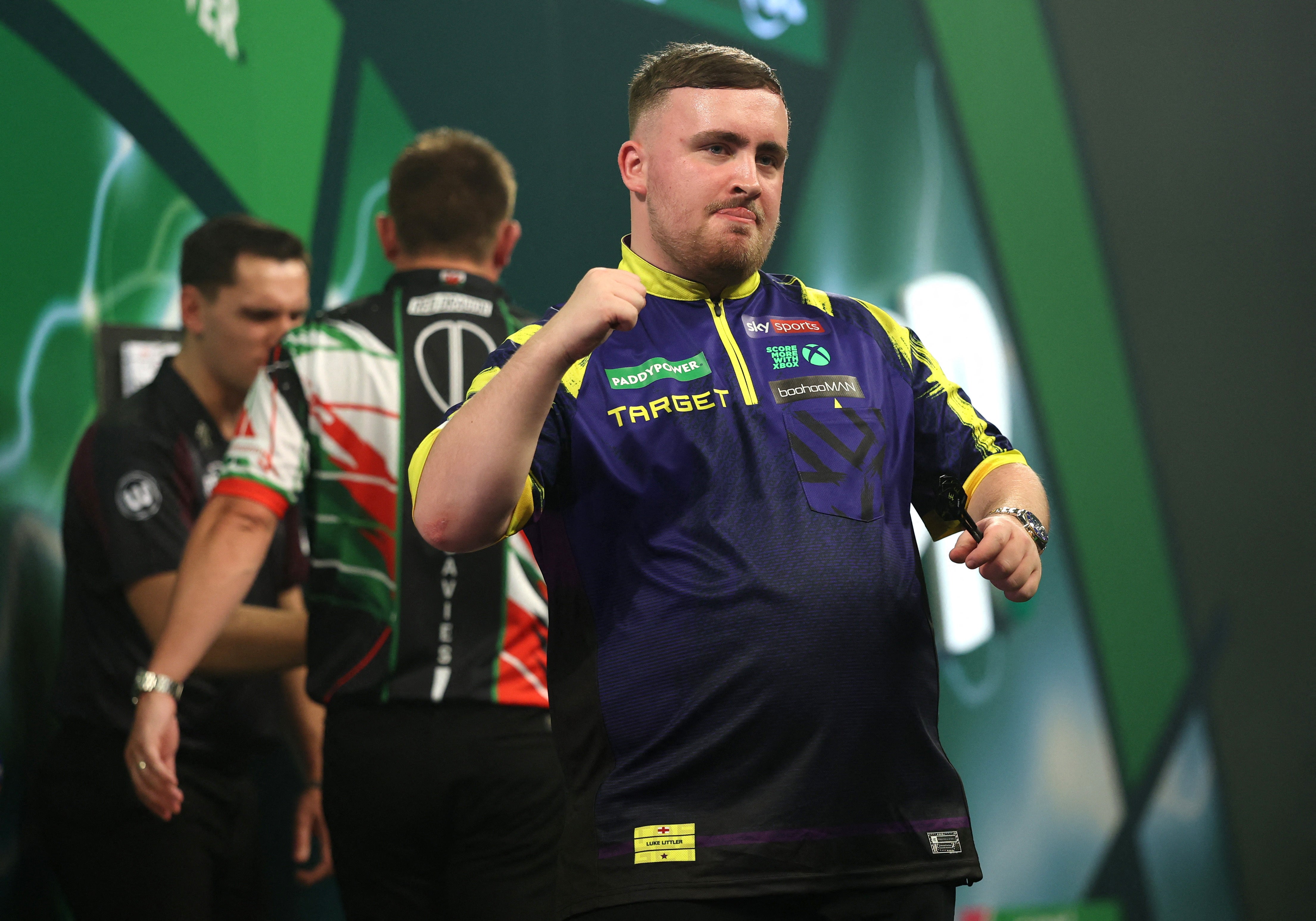 Luke Littler eases into third round after Gerwyn Price suffers shock exit