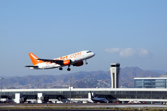 <p>The flight from Malaga to Gatwick departed 11 hours and 15 minutes late </p>