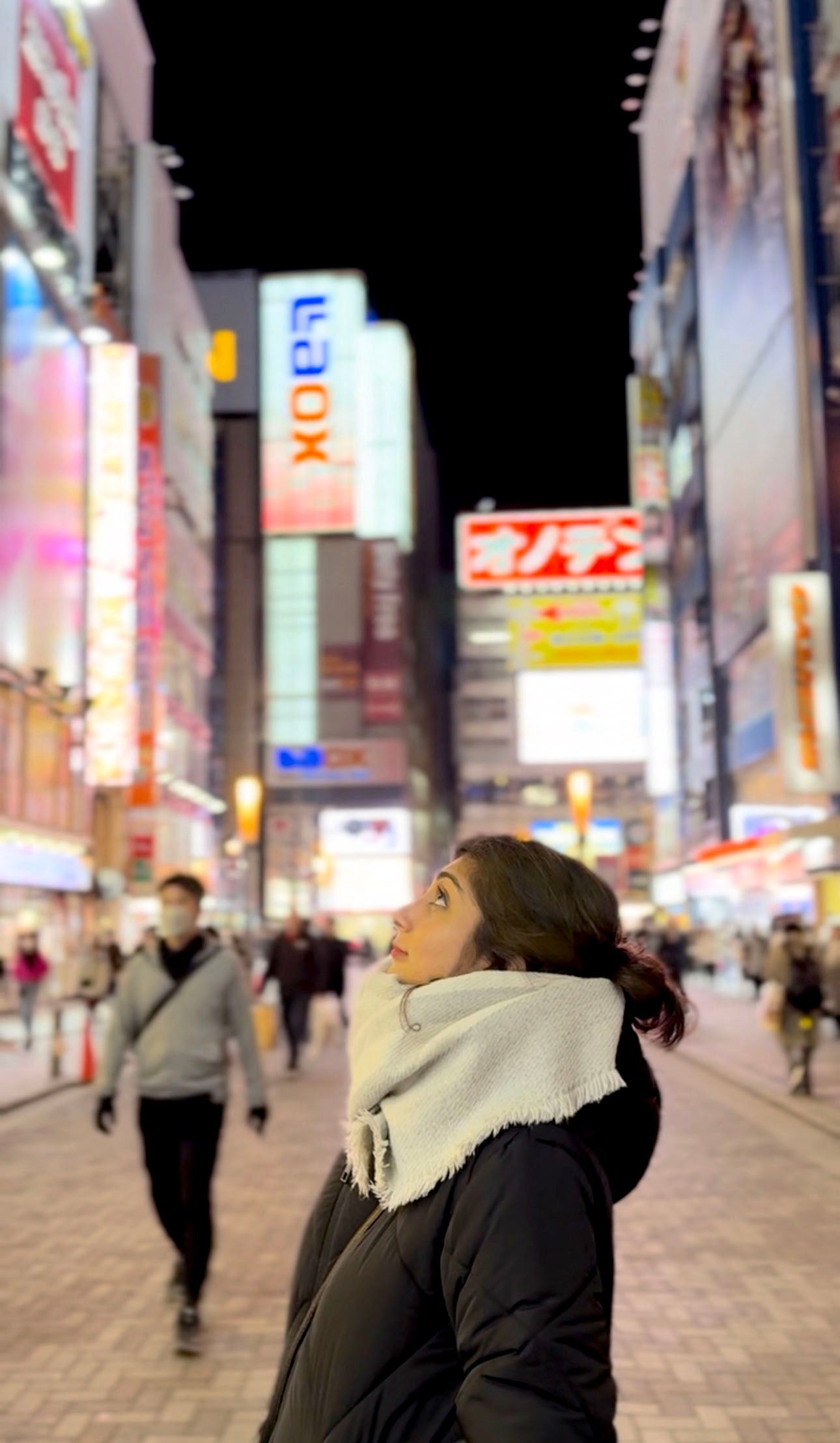 Queenie in Central Shinjuku