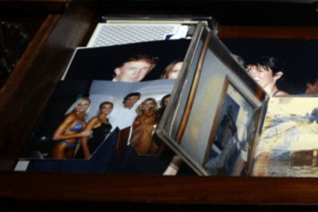 <p>An photograph of Trump in the Epstein files was deleted and later re-uploaded after the release of the documents related to the case</p>