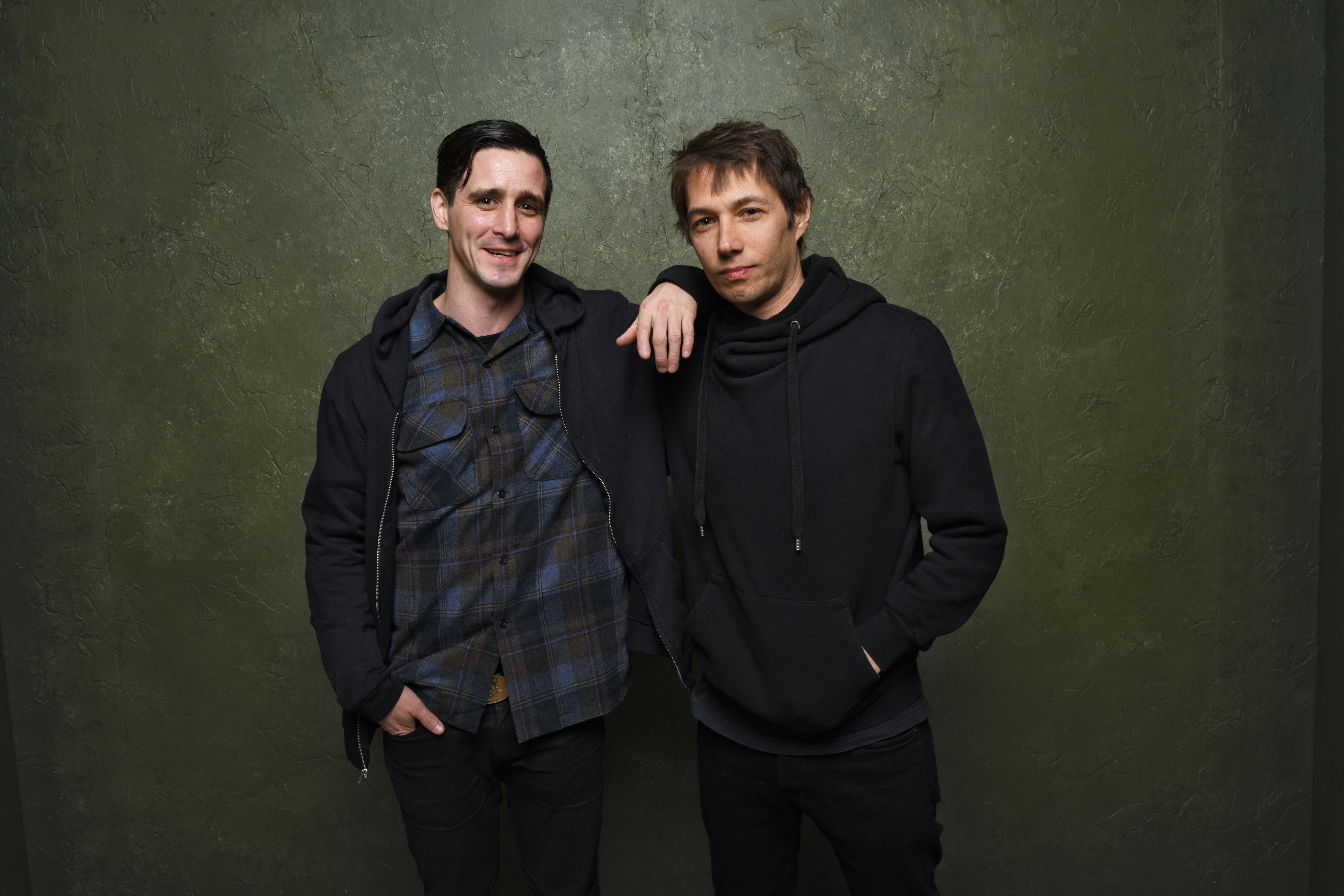 Ransone and Sean Baker at Sundance Film Festival in 2015