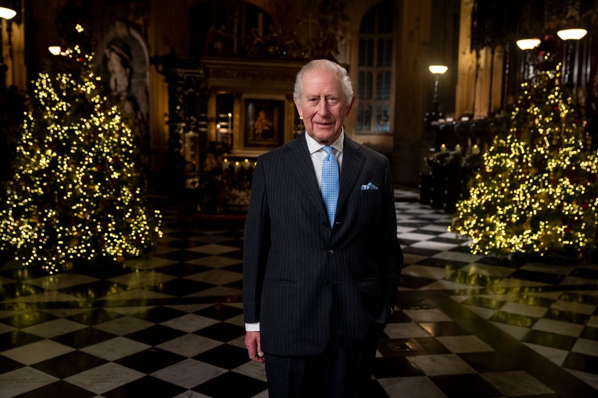 King Charles' Christmas broadcast will be staged outside a royal residence