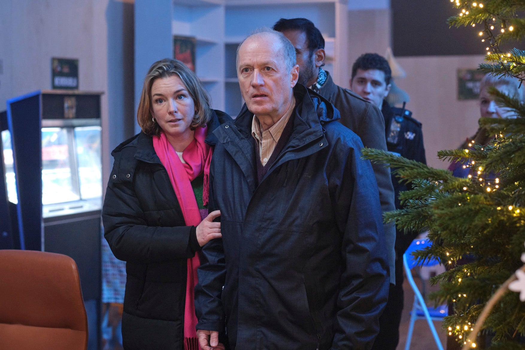 Ade Edmonson guest-starred in the festival episode