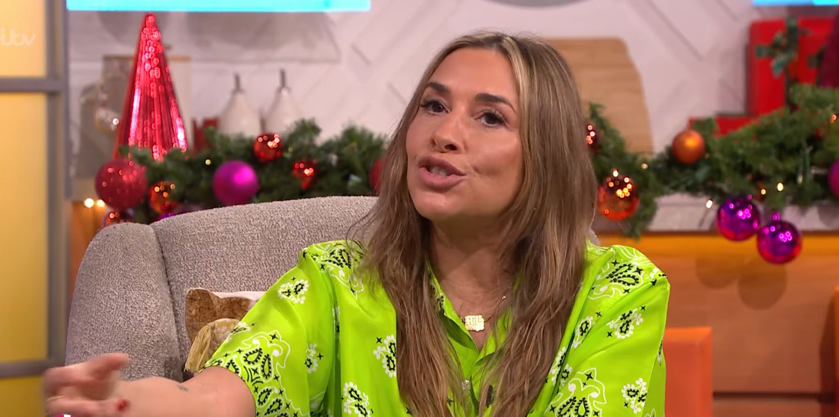 Melanie Blatt says she was out of her comfort zone filming Strictly Christmas special