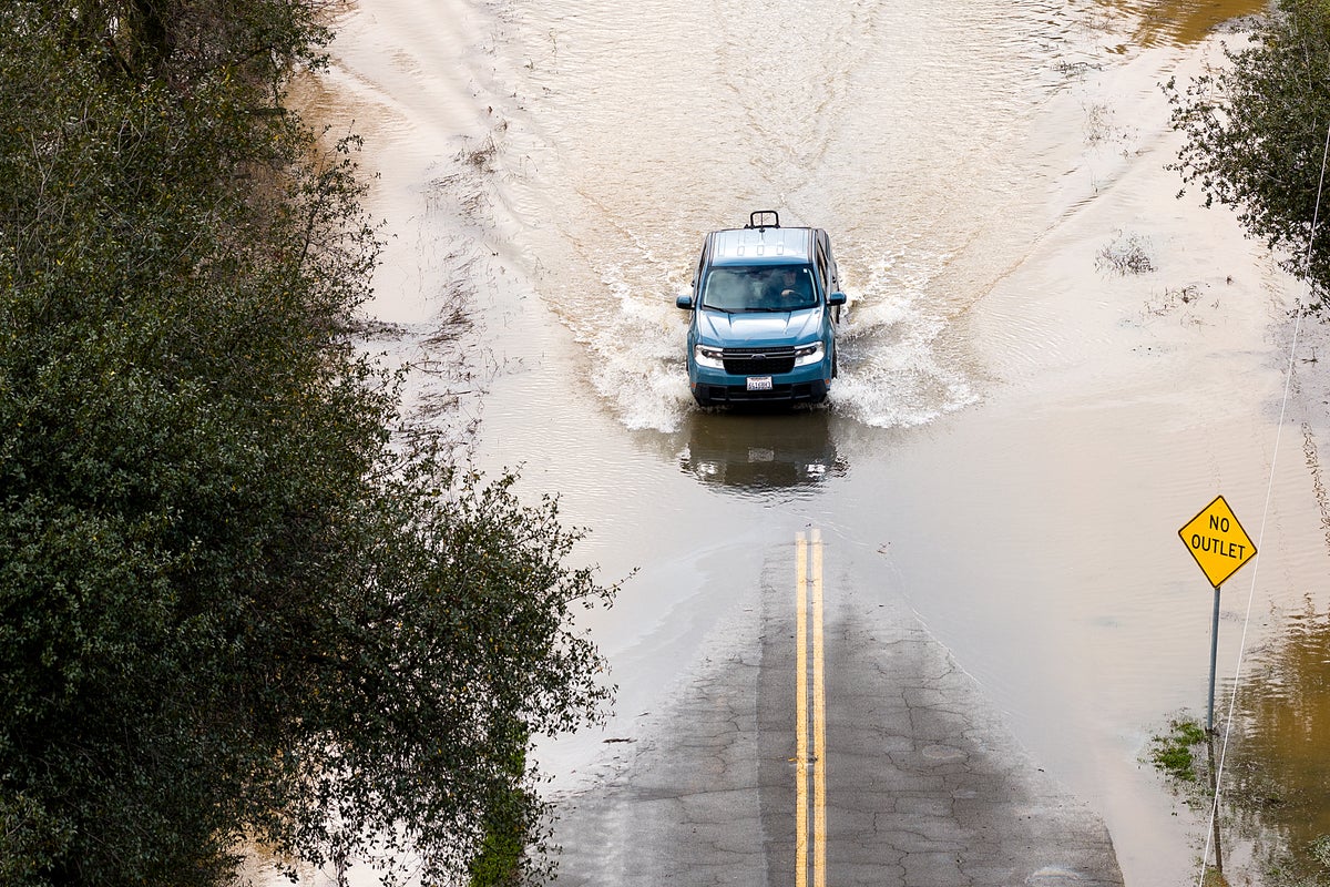 California facing major storm on Christmas Day threatening heavy rain, floods and landslides