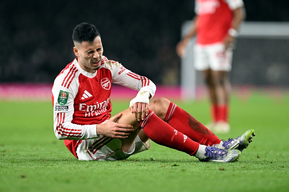 Mikel Arteta provides Arsenal injury update on Gabriel Martinelli after penalty shoot-out victory over Crystal Palace Mikel Arteta provides Arsenal injury update on Gabriel Martinelli after penalty shoot-out victory over Crystal Palace