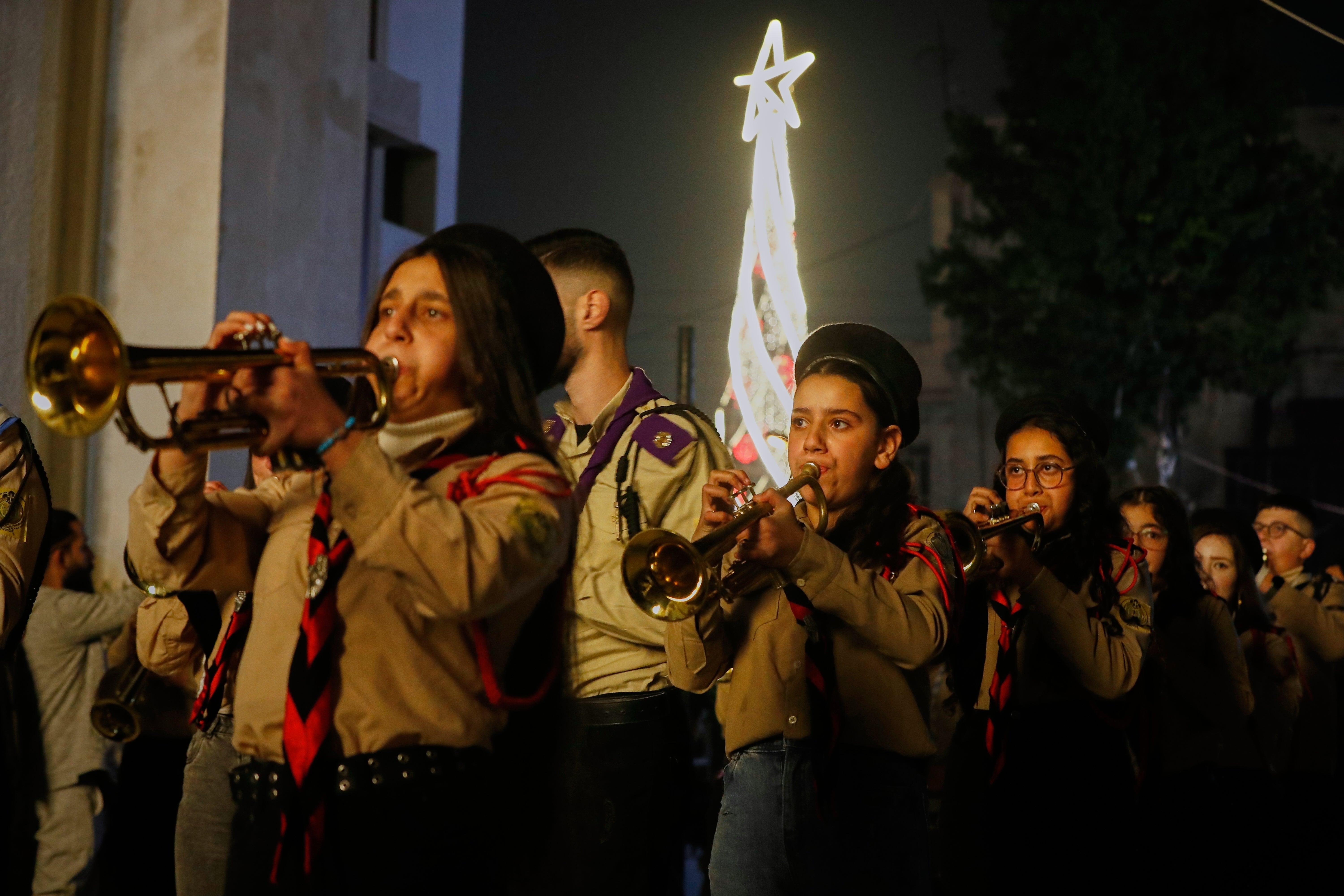 APTOPIX Syria Christmas