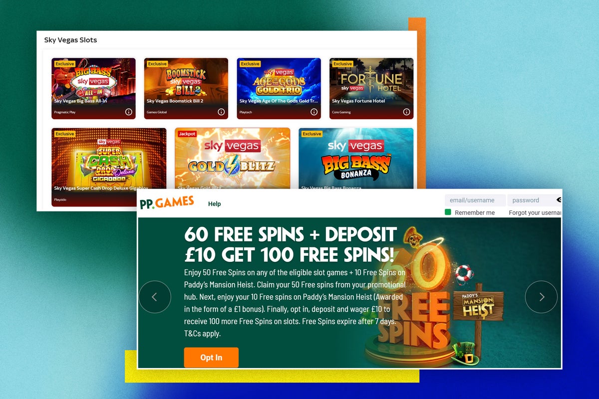 Get over 25 free spins on registration no deposit at UK casinos