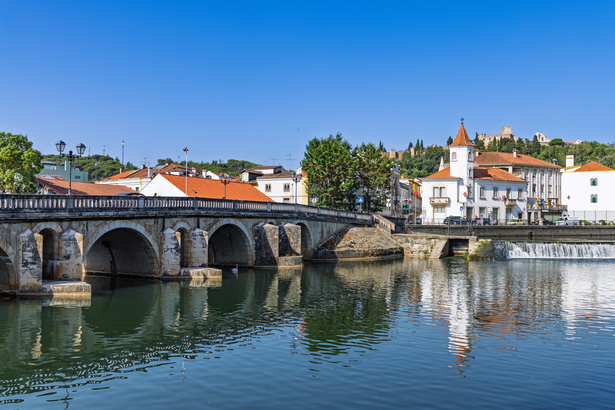 The stabbing occurred in the historic city of Tomar in central Portugal