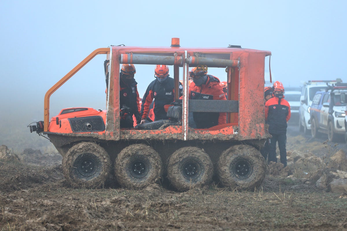 Turkey begins black box analysis of jet crash that killed Libyan military chief and 7 others