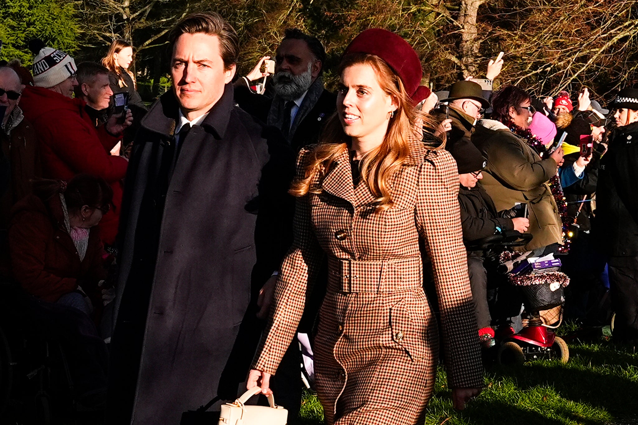 Harry's cousin Princess Beatrice and her husband Edoardo Mapelli Mozzi might find it hard to be friends with them in public (PA)