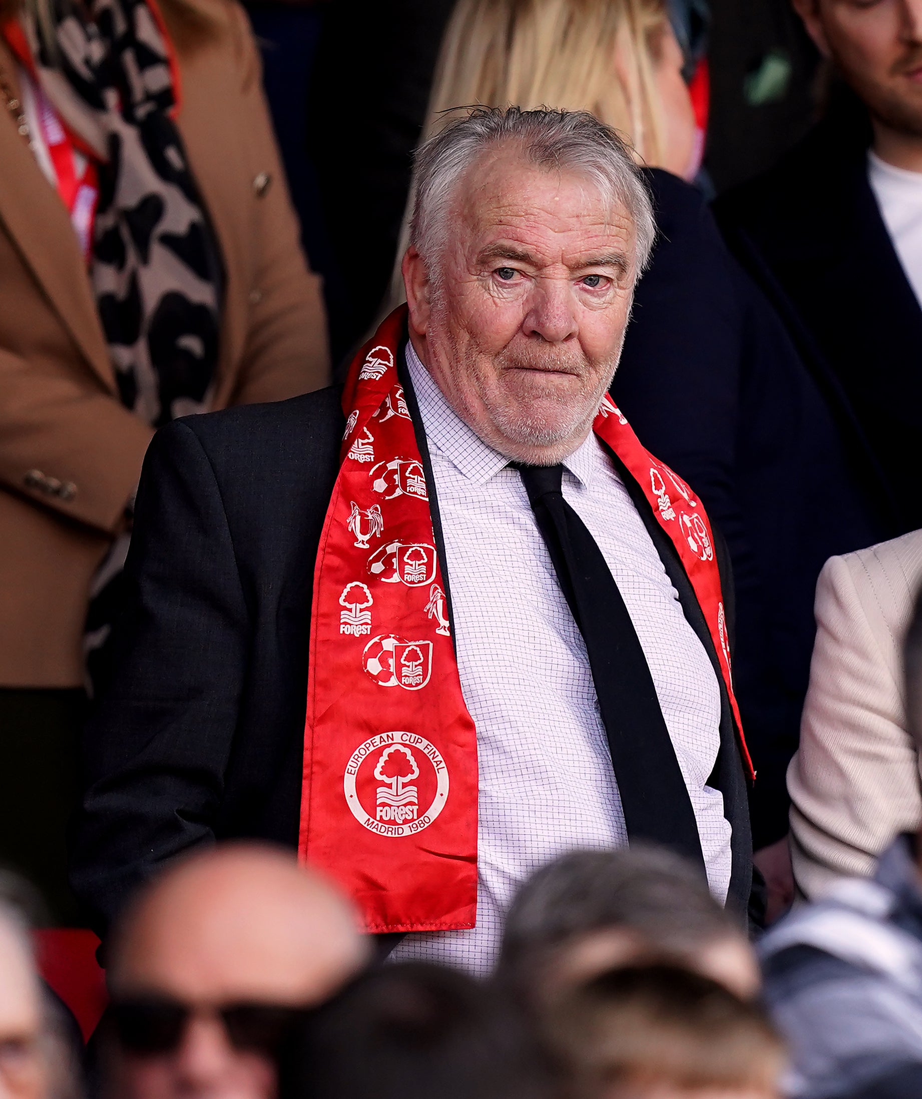 Robertson tetap menjadi sosok populer di City Ground (Mike Egerton/PA)