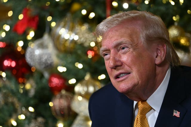 <p>President Donald Trump has shared a bizarre Christmas Day social media post about Jeffrey Epstein, saying that he dropped ties with the sex offender 'long before it became fashionable'</p>