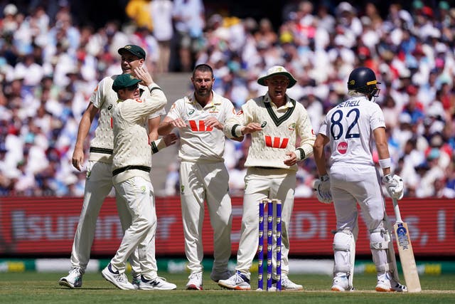 <p>Twenty wickets fell on the opening day of the Boxing Day Test</p>