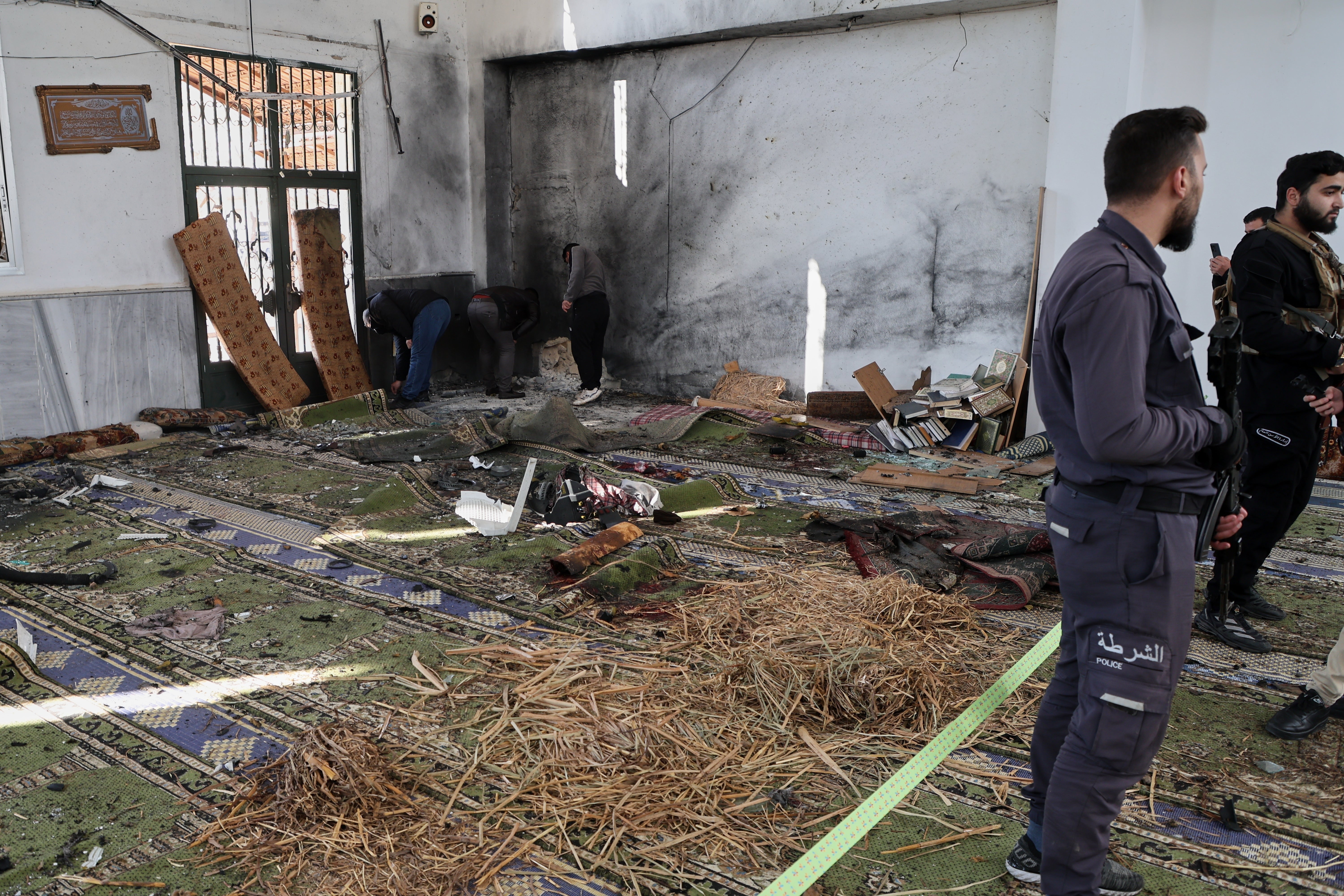 Syria Mosque Bombing