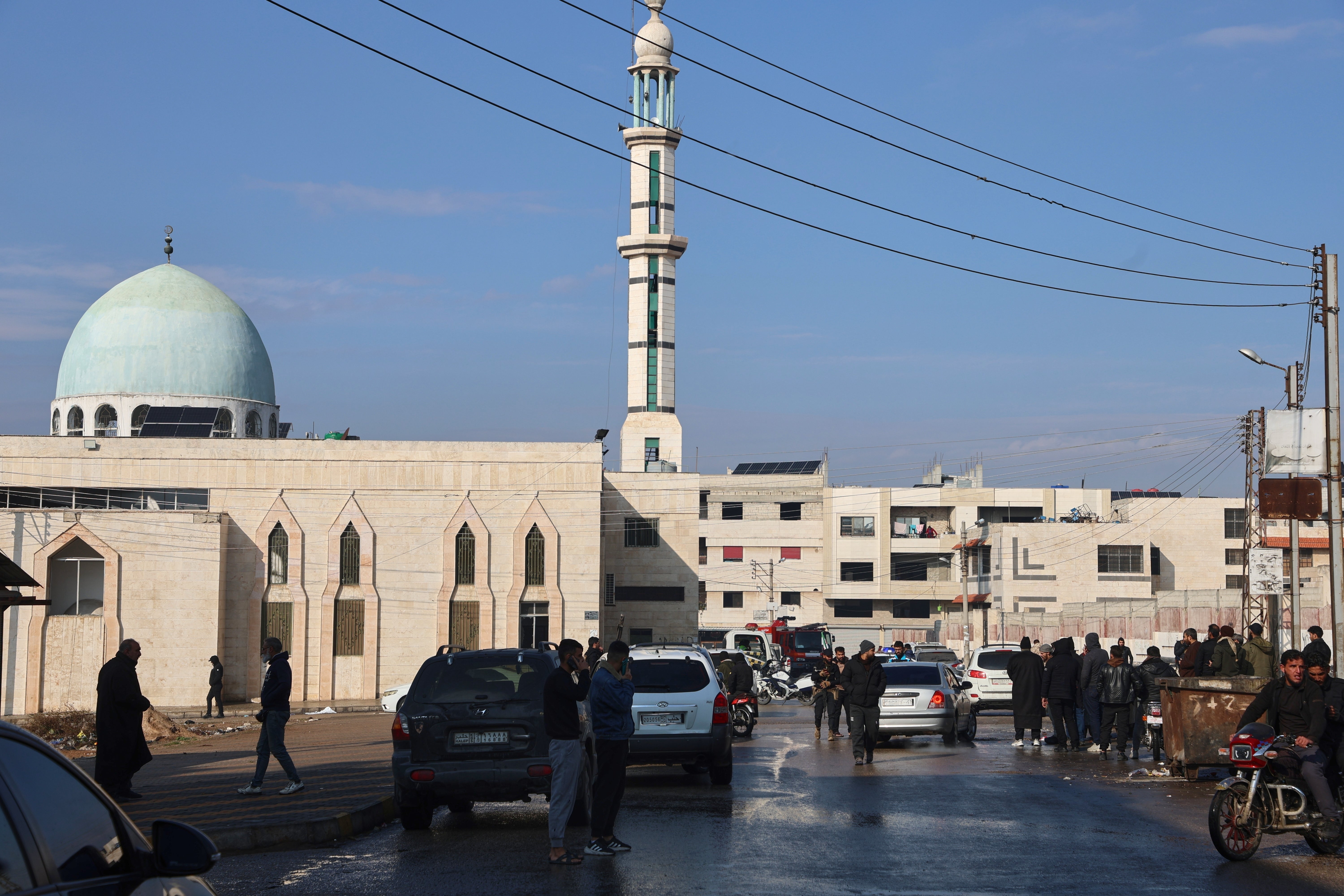 Syria Mosque Bombing
