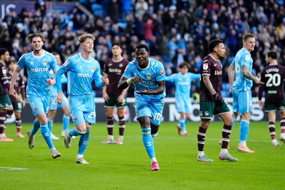 Coventry stretch Championship lead as promotion contenders falter – UK Times Coventry stretch Championship lead as promotion contenders falter – UK Times
