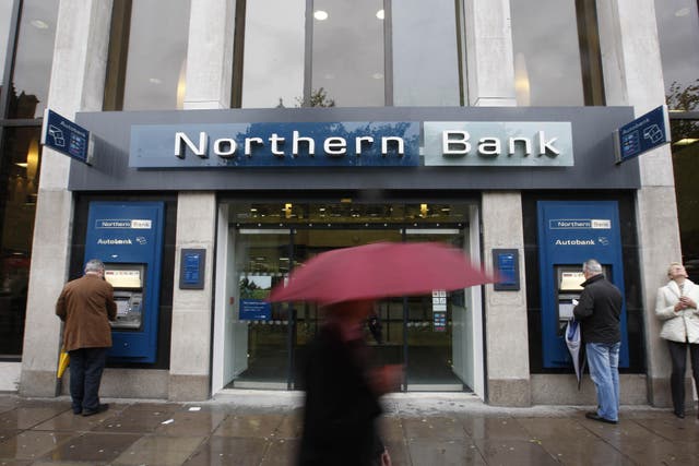 Some £26 million in cash stolen from the Northern Bank in Belfast in December 2004 (Niall Carson/PA)