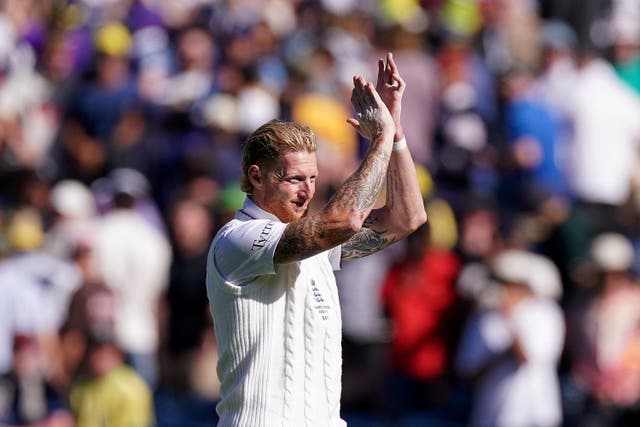 <p>Ben Stokes was finally able to celebrate a Test win in Australia </p>