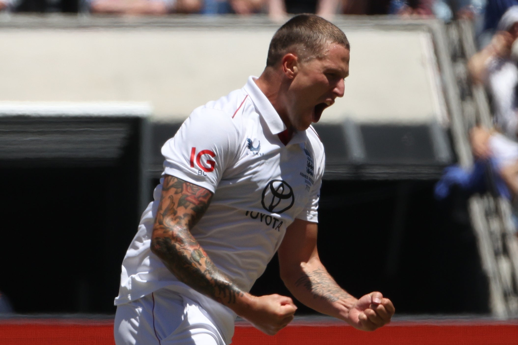 Brydon Carse impressed to take 4-34 with the ball for England