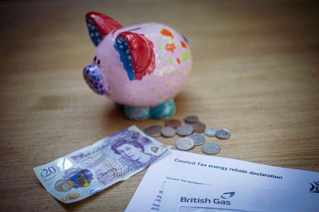 April price hikes combined with high energy costs saw the average household facing an annual increase of £1,254 from essential bill rises (Alamy/PA)