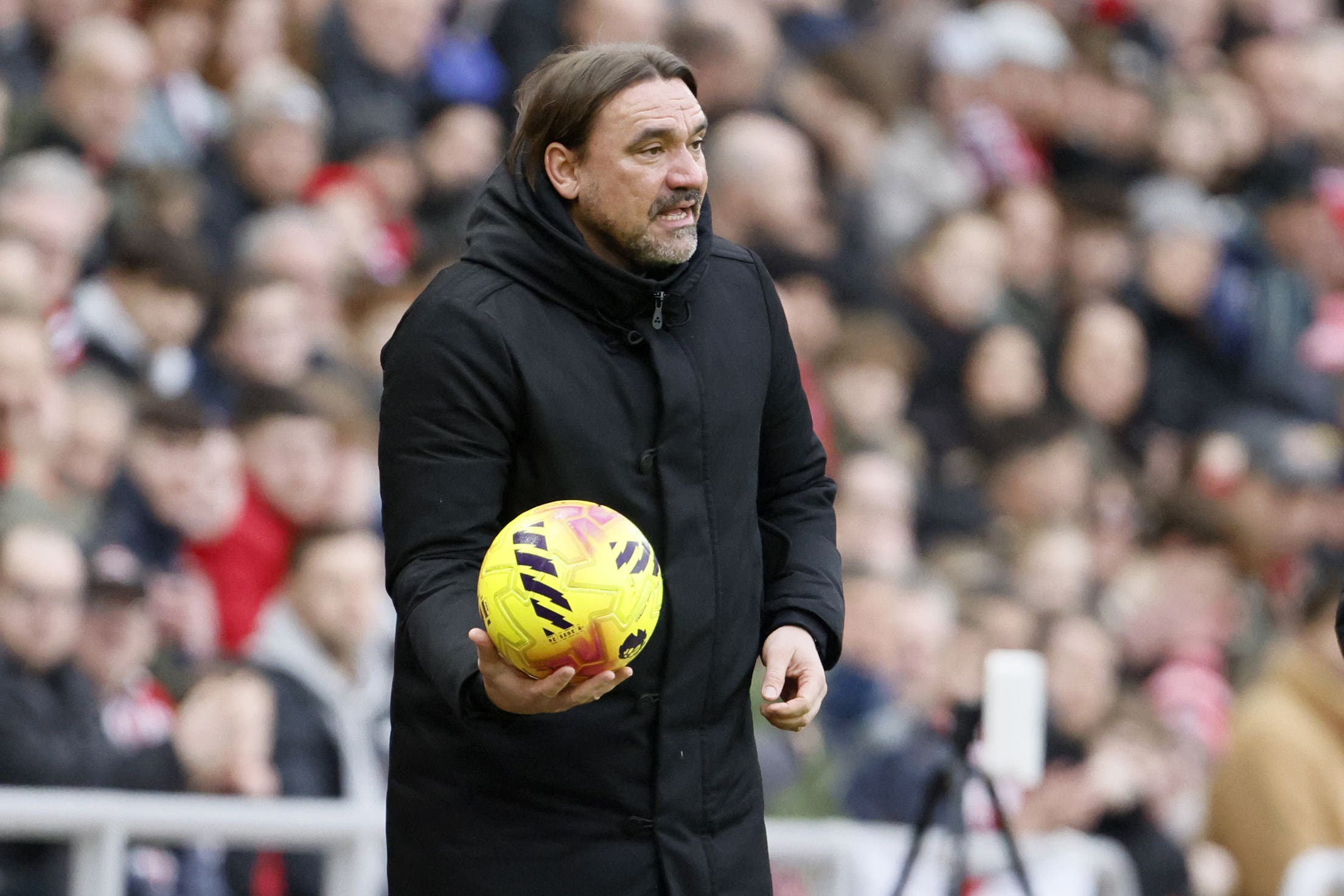Daniel Farke felt his Leeds side could have come away from Sunderland with three points (Richard Sellers/PA)